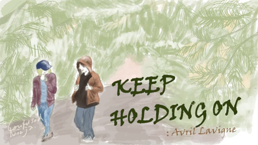 keep-holding-on-avril-lavngie-drawing